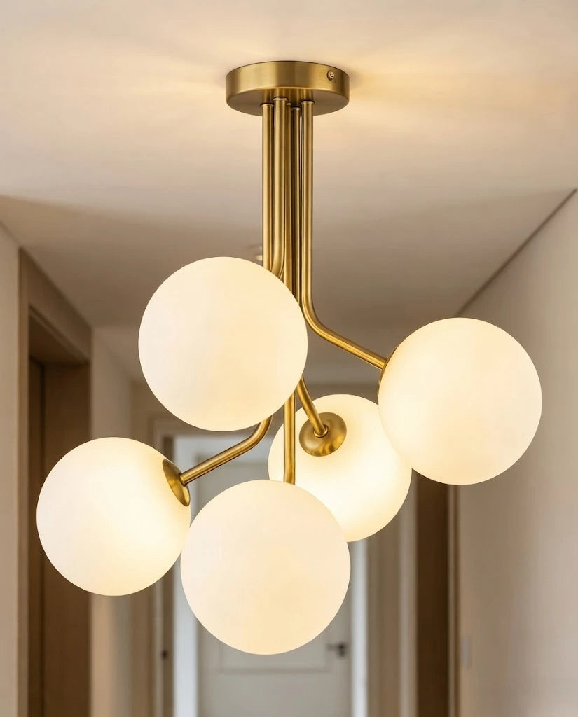 Détail luminaire Maison Jaouhara