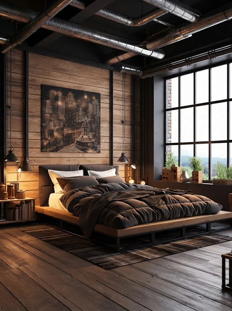 Chambre Atelier Bois