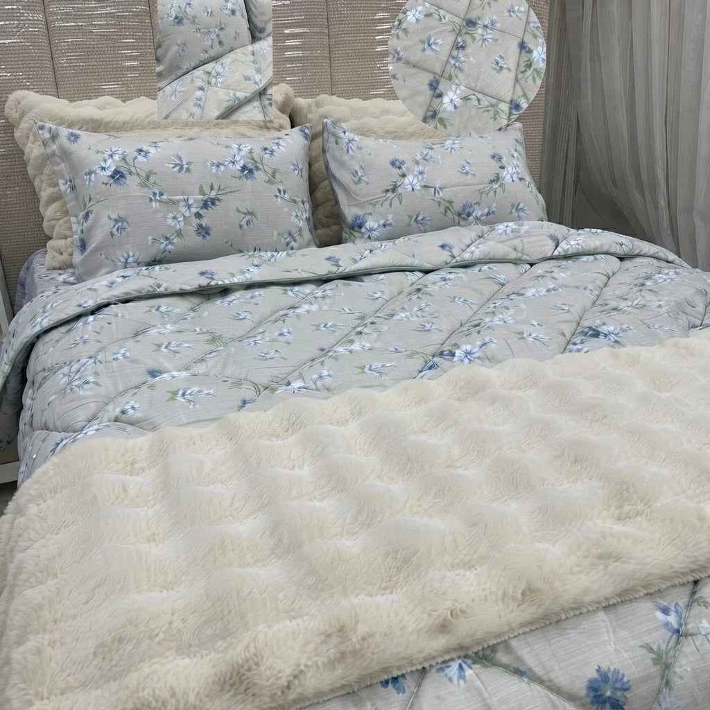 Couverture Fleurie Premium