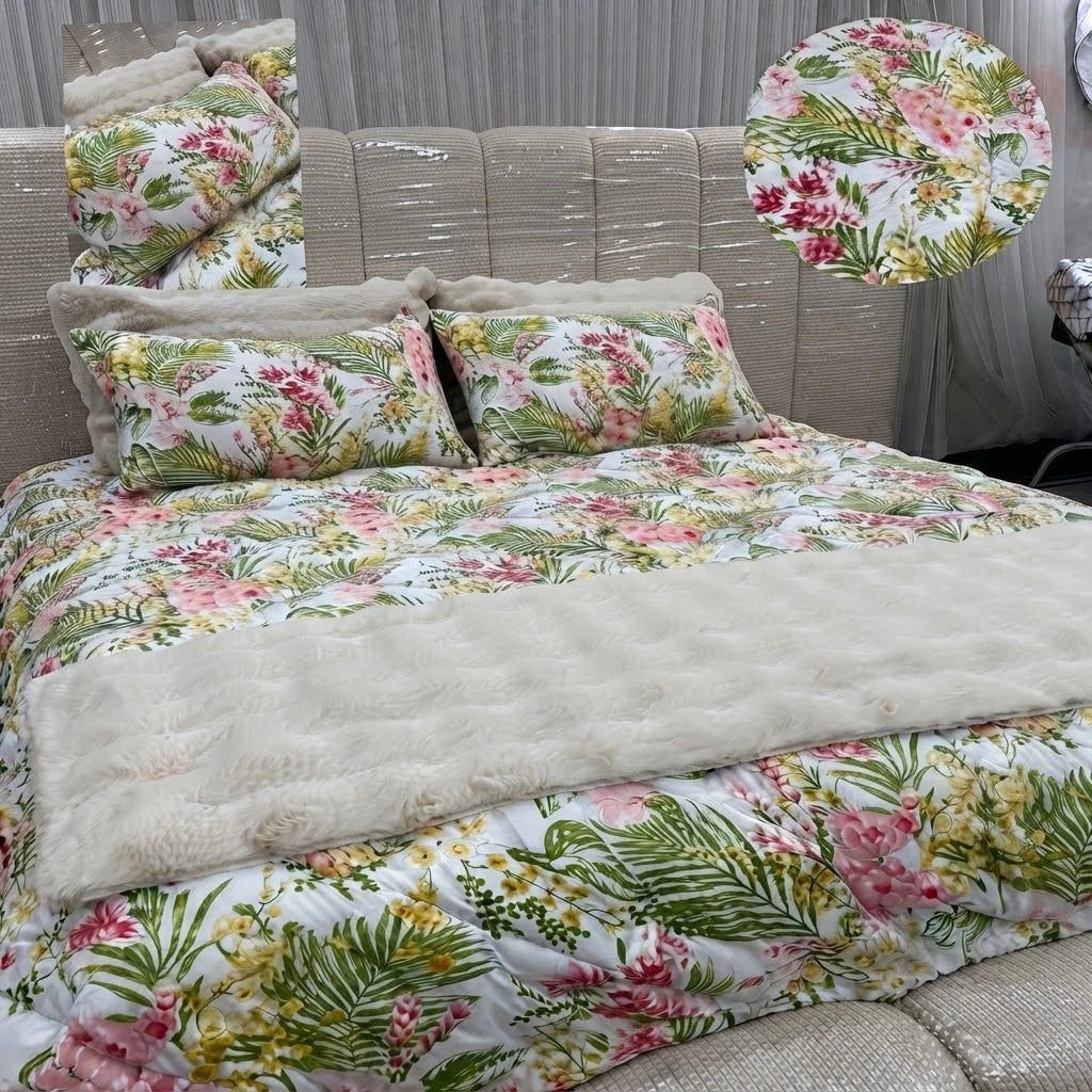 Couverture Fleurie Premium