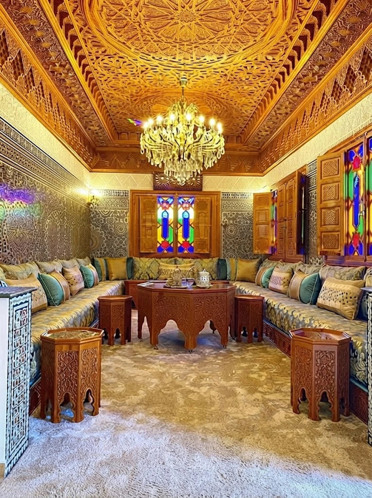 Salon Marocain Maison Jaouhara