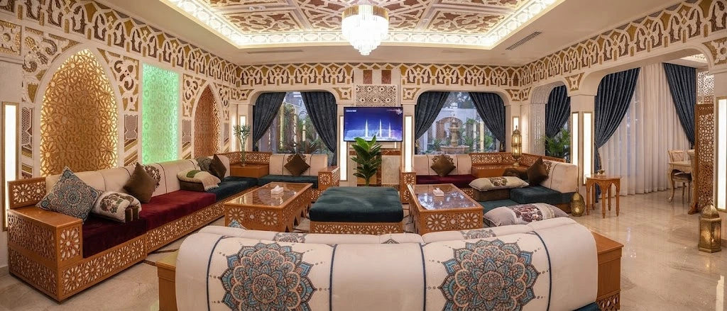 Salon marocain artisanal Maison Jaouhara